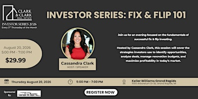 Investor Series: Fix & Flip 101 | Keller Williams Realty Grand Rapids East