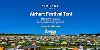 Airhart Oshkosh 2026 Festival Tent Program | EAA AirVenture