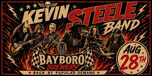 The Kevin Steele Band+ Special Guests: St Pete Sons | Bayboro Brewing Co