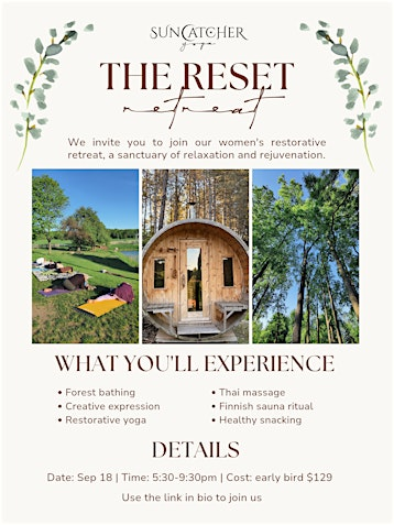 The Reset Retreat | 1678 7th Concession Rd