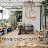ร้าน second home cafe (เซก-เคิน-โฮม-คาเฟ่)แพร่