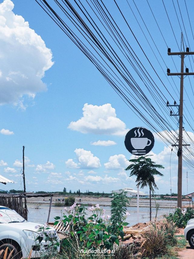 คาเฟ่นาเกลือแห่งแรกของไทย อะไรๆก็เป็นเกลือไปหมด🧊☀