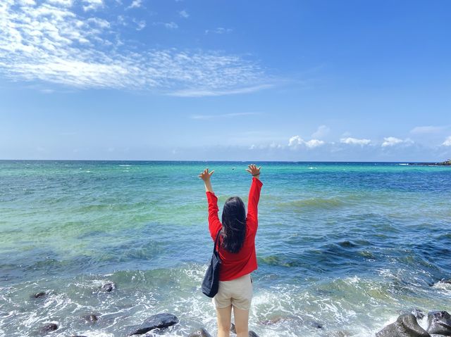 💙제주의 에메랄드 빛 바다를 잔뜩 눈에 담을 수 있는 곳 ‘한담해안산책로’💙