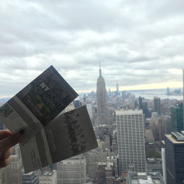 뉴욕 전망대 중 최고인 "록펠러 센터 전망대 Top of the Rock"