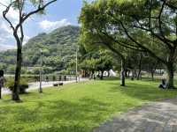 有沒有像台版兼六園呢 這邊就像是一個台版的金澤花園 