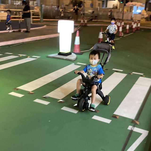 夜遊沙田交通安全公園