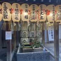 新京極の中にある錦天満宮