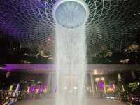 The world’s tallest indoor waterfall