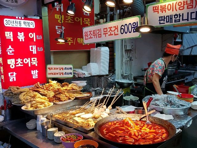먹거리가 가득찬 해운대 전통시장 나들이