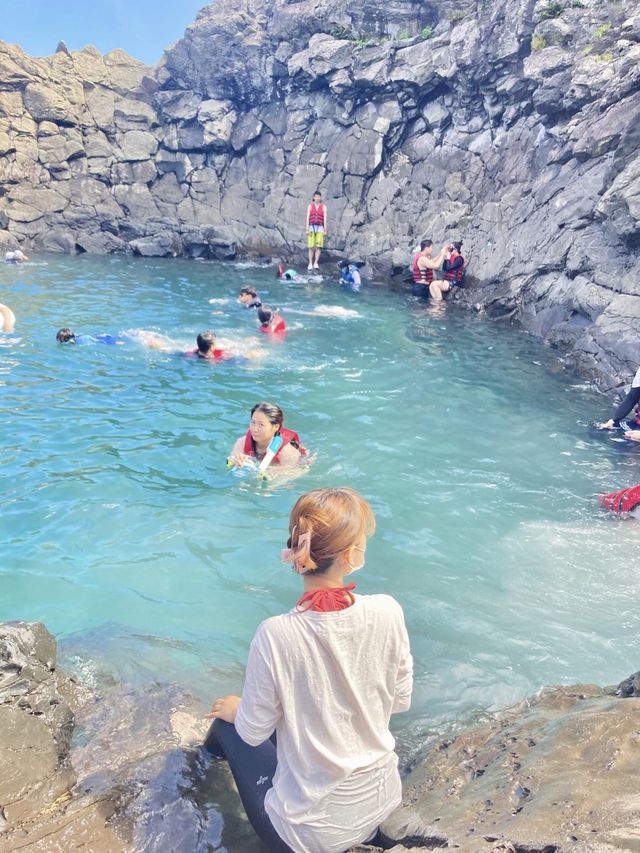 선녀탕이라고 불리는 “황우지해안”