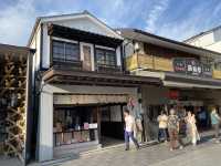 向かい側にも同じ名前のお店？太宰府梅ヶ枝餅『笠乃家』
