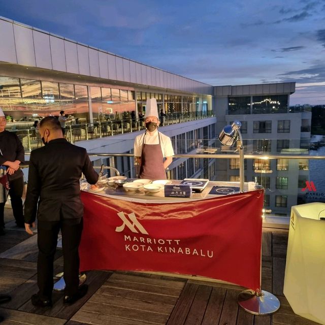 Roof Top Bar @ Marriott Kota Kinabalu