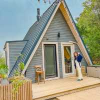 울산 캠핑느낌의 감성숙소, 세모집🏠
