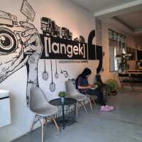 Langek cafe for coffee and desserts 🍨 