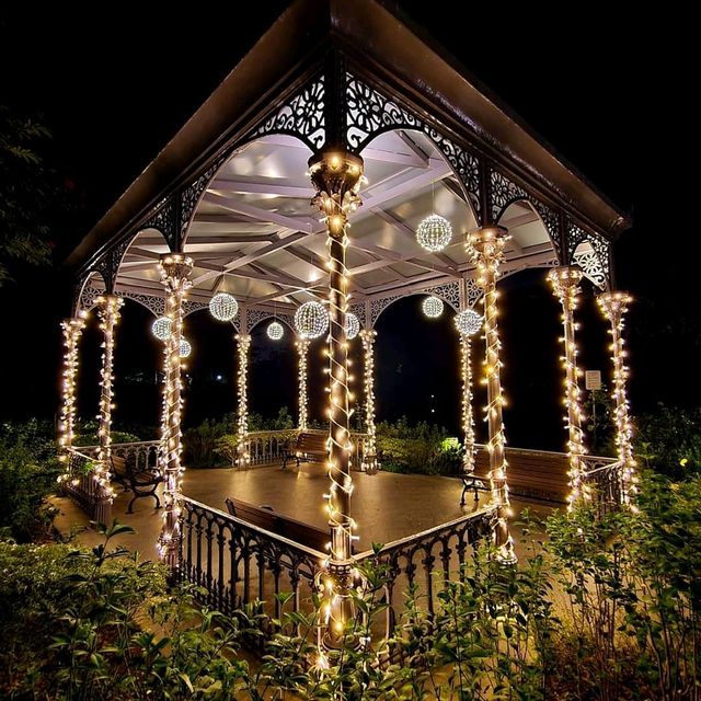 Christmas Light at Botanical Garden