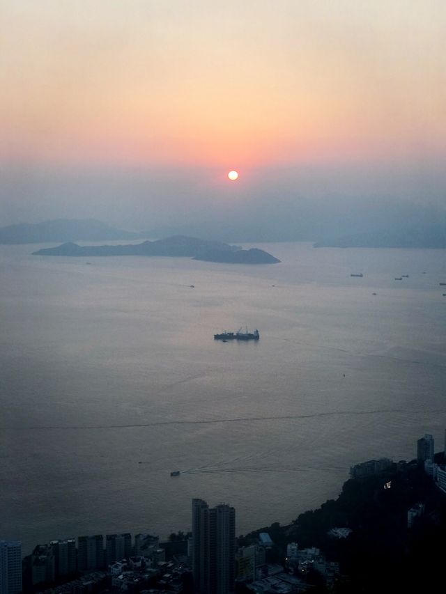 🤩從西高山遠眺維港全景🌇