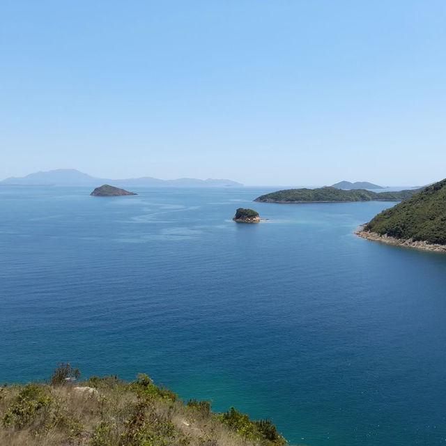 到離島吉澳去行山看印洲塘全景