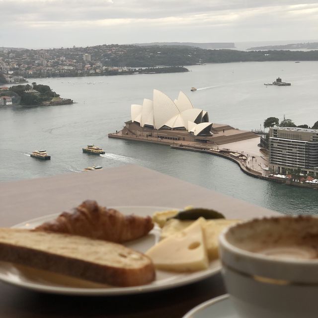 nice view with breakfast 
