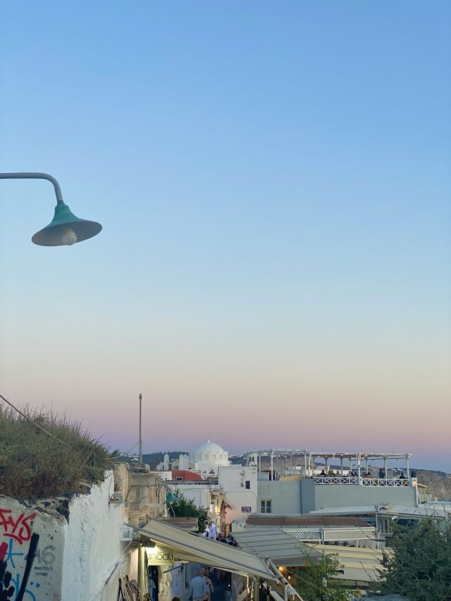 선셋 맛집 산토리니 피라 마을🌅
