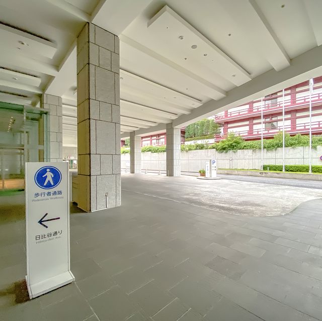 パークタワー東京の離れた入り口