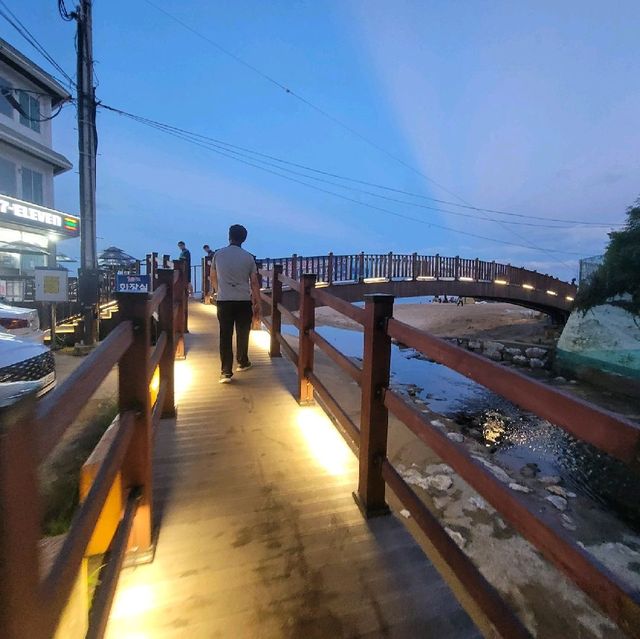낮보다 아름다운 밤 강원도 동해시 한섬해변