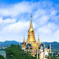 ชมถ้ำมังกรสวรรค์  วัดบ้านถ้ำ กาญจนบุรี