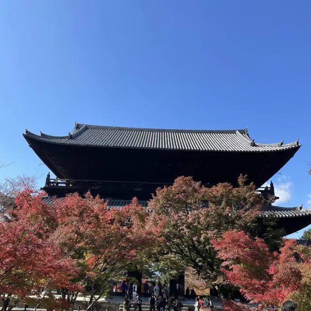 【京都府】秋の南禅寺三門から絶景をたのしむ