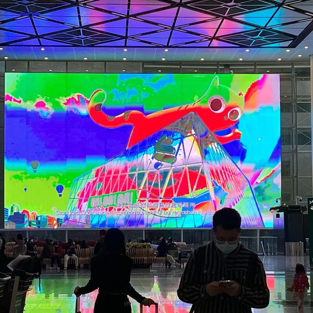 疫情期間的機場