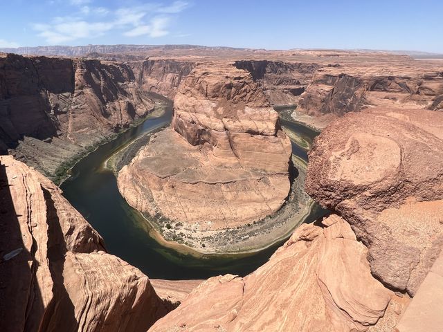 A Horseshoe in a Canyon