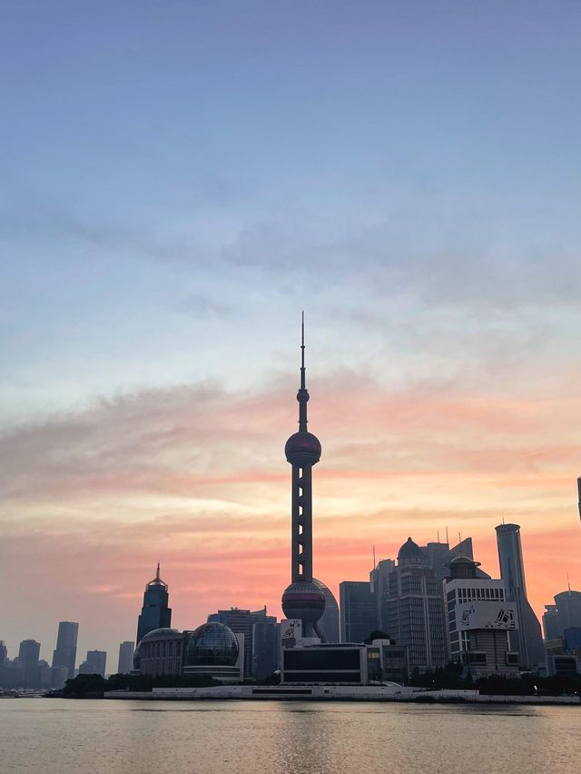 Incredible Lujiazui at Sunrise 🌅🌇