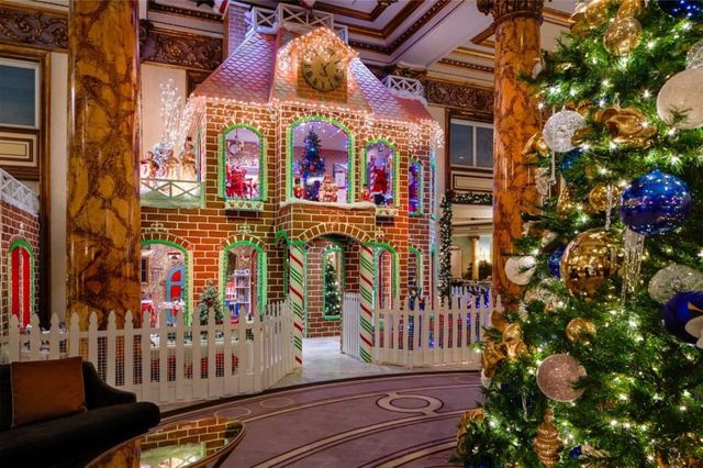 Explore the Fairmont Hotel’s lobby and gingerbread house | Fairmont Hotel