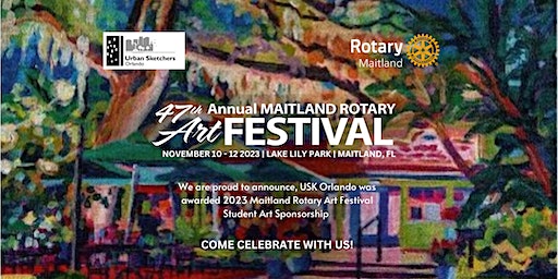 USK Orlando participating at the 47th Annual Maitland Rotary Art Festival | Lake Lily Park