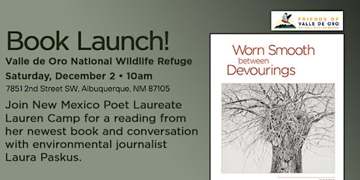 Worn Smooth Between Devourings Book Reading | Valle de Oro National Wildlife Refuge, 2nd Street Southwest, Albuquerque, NM, USA