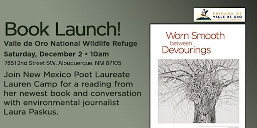 Worn Smooth Between Devourings Book Reading | Valle de Oro National Wildlife Refuge, 2nd Street Southwest, Albuquerque, NM, USA