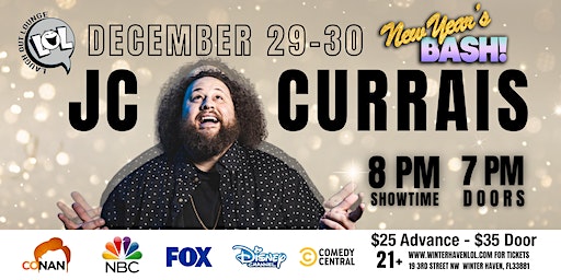 New Year's Bash with JC Currais! (Saturday Night) | 19 3rd St NW