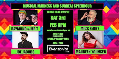 Bearcat Comedy Saturday 3rd February | Turks Head