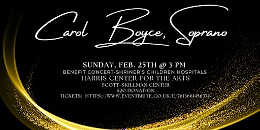 Beautiful Music to Help Children -- with Carol Boyce, Soprano | Harris Center