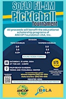 SoFlo Fil-Am Pickleball Tournament (soflopickle.org) | Palm Beach Gardens Tennis & Pickleball Center
