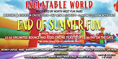 Inflatable world | Atherton Cricket Club