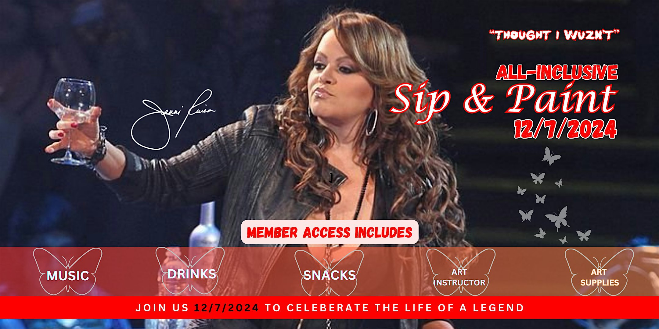 Jenni Rivera Sip & Paint: A Celebratory Tribute to Life and Legacy | 5464 E Valley Blvd