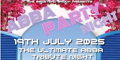 ABBA Party Night 19th July 2025 Ipswich 4 Piece Band & DJ | Muthu Belstead Brook Hotel