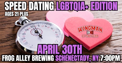 LGBTQIA+ Speed Dating By Wingman Of The Year: Schenectady, NY | Frog Alley Brewing
