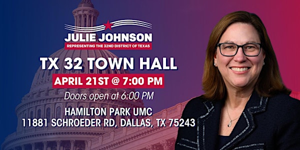 TX 32 Town Hall | Hamilton Park United Methodist Church