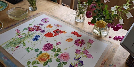 Spring Flowers in Watercolour with Jenny Matthews RSW | Off The Rails Arthouse