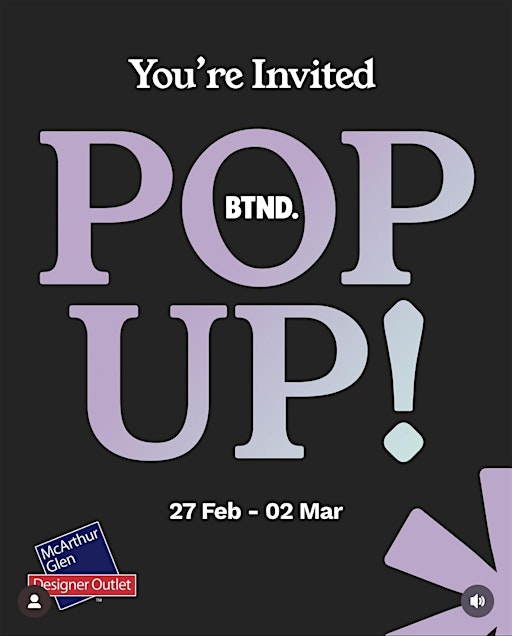 BTND 1 Year anniversary run Saturday 1st March | McArthurGlen Designer Outlet West Midlands