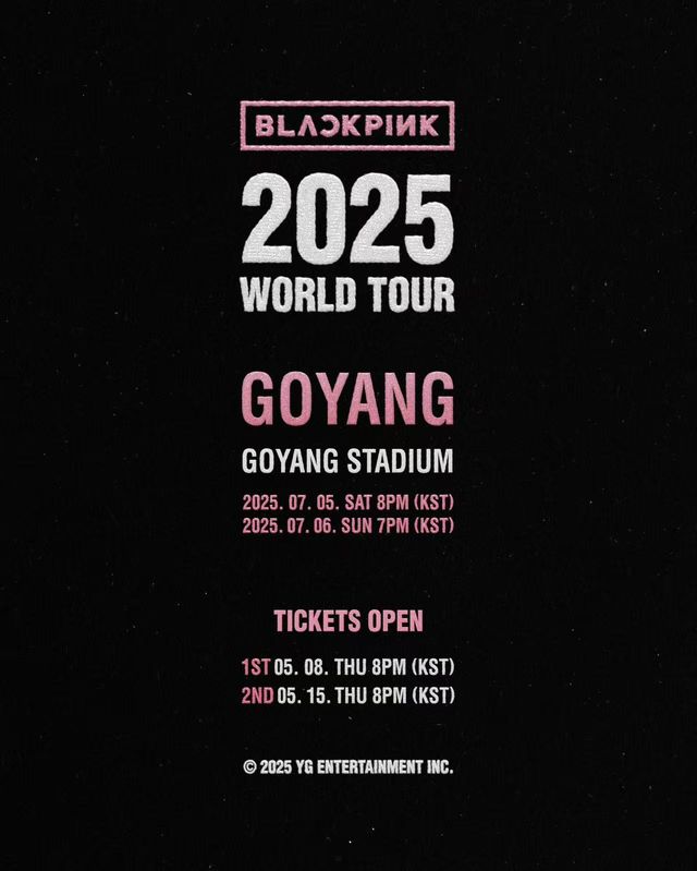 首爾 | BLACKPINK演唱會2025韓國站 | 高陽體育場