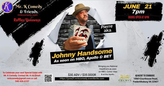 Comedy SPECIAL! June 21st W/ the Famous Comedian Pierre | 10681 Courthouse Rd
