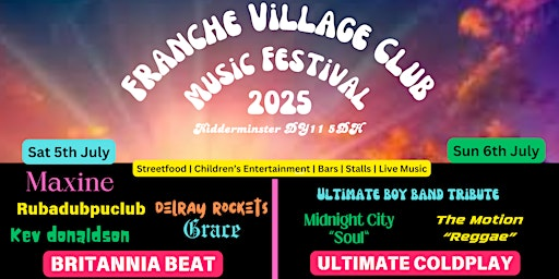 Franche Village Club Music Festival 2025 | Franche Village Club