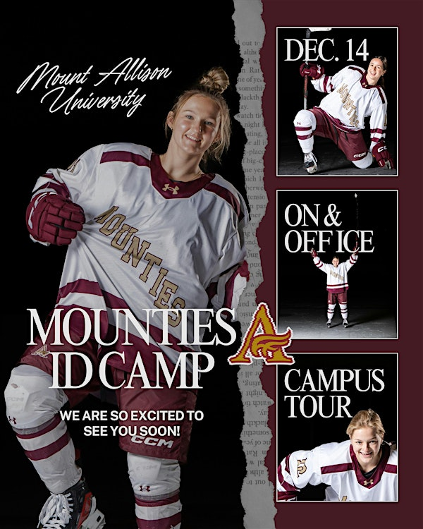 Mounties Hockey ID Camp Dec 27 & 28 in Cape Breton (Grades 8-12) | Canada Games Complex, Cape Breton University