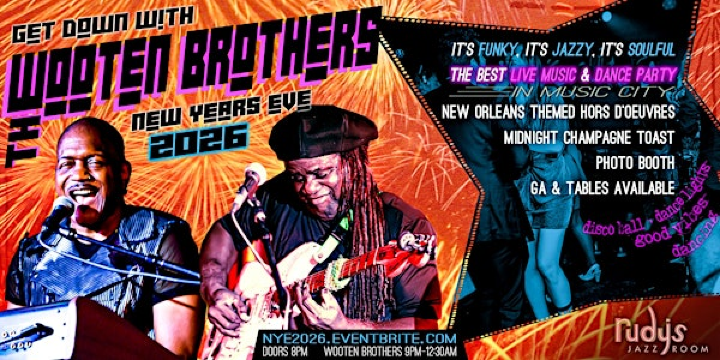 New Years Eve "The Get Down" with the Wooten Brothers! | Nashville